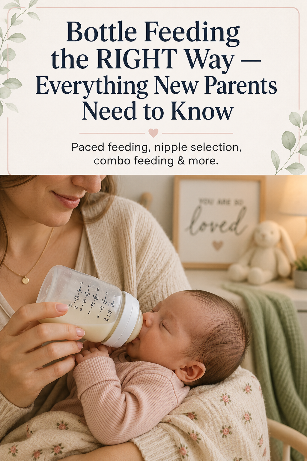 How to Bottle Feed a Baby with Confidence