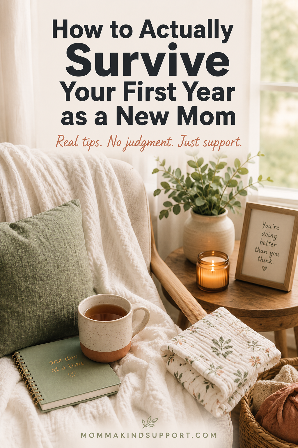 How to Actually Survive Your First Year as a New Mom