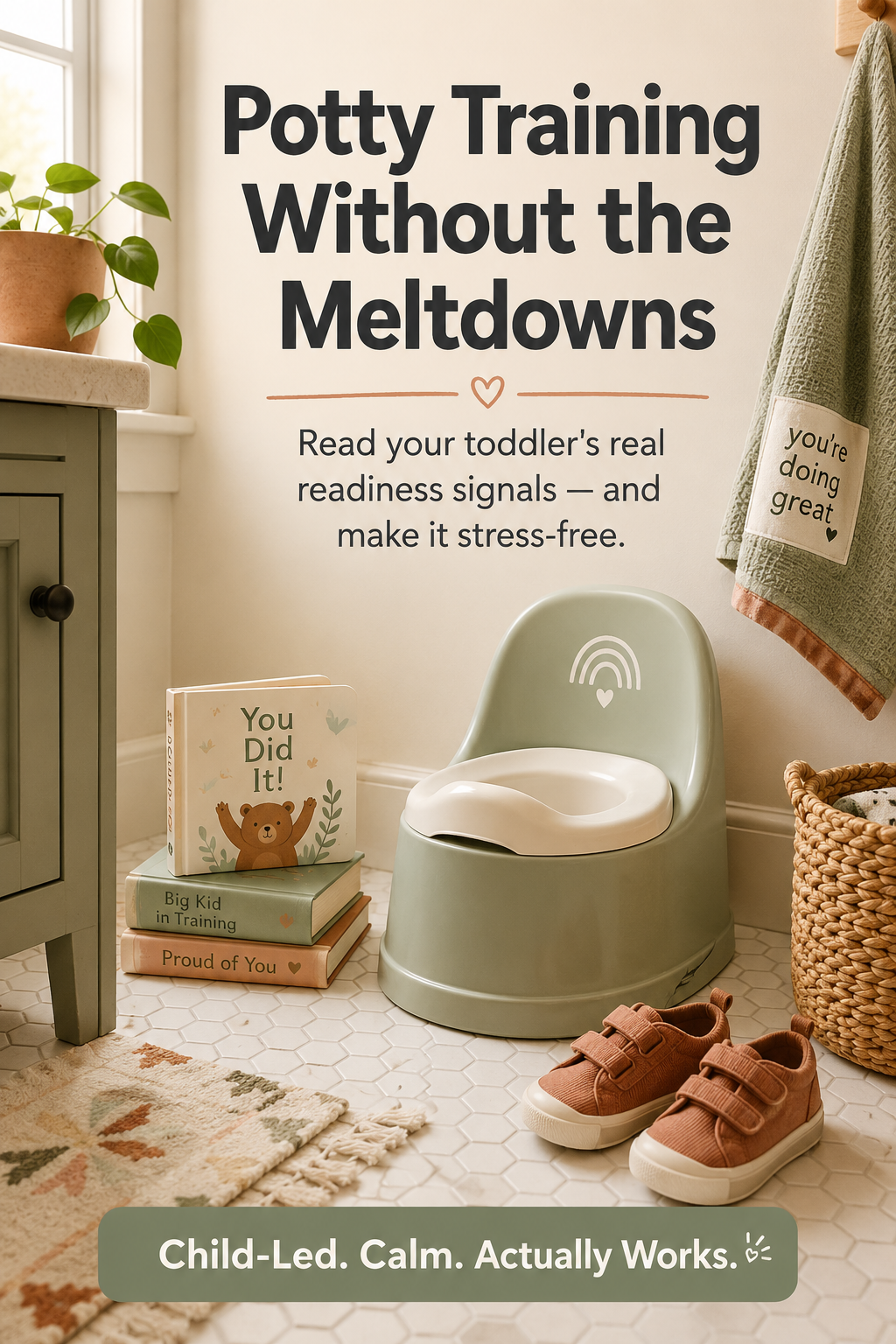 How to Potty Train Without the Stress or Power Struggles