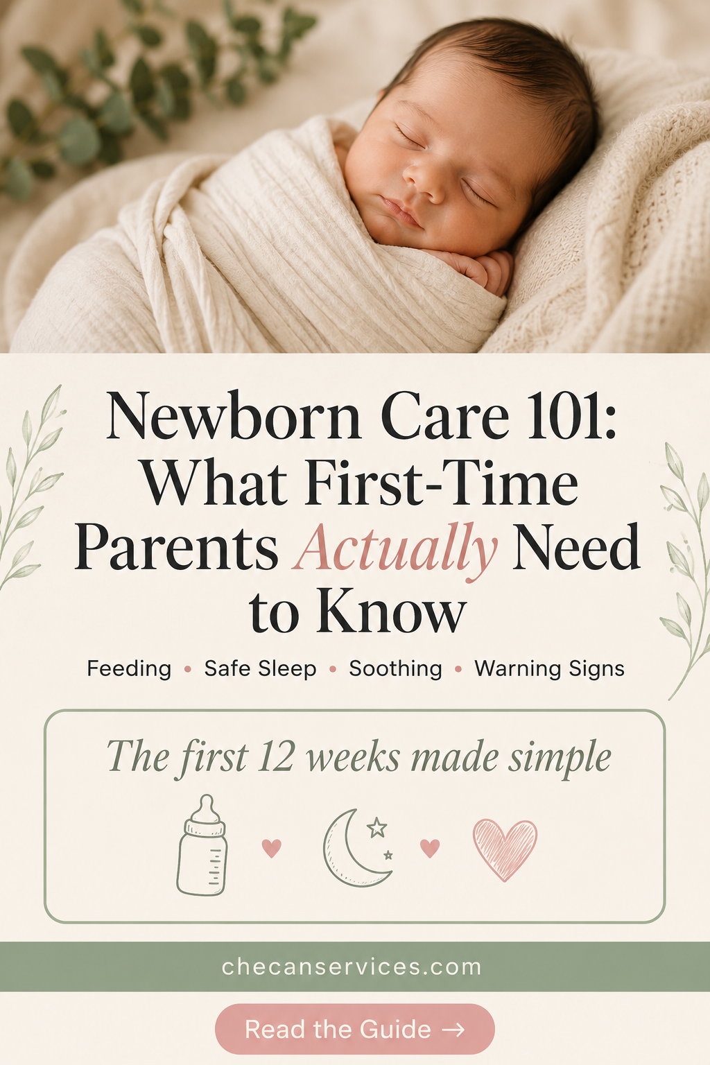 How to Care for a Newborn in the First 12 Weeks