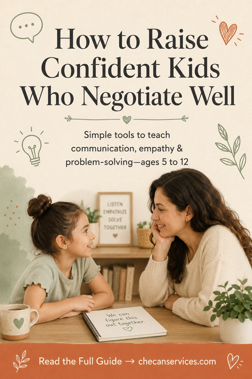 How to Raise Confident Kids Who Negotiate Well