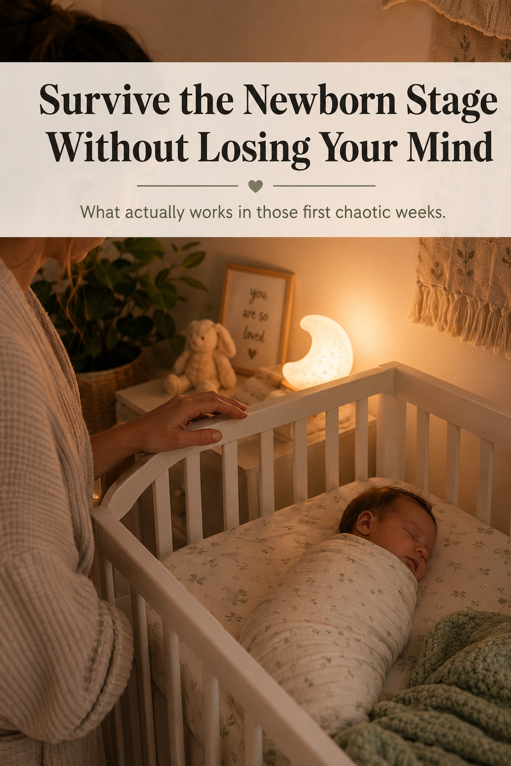 How to Survive the Newborn Stage Without Losing Your Mind
