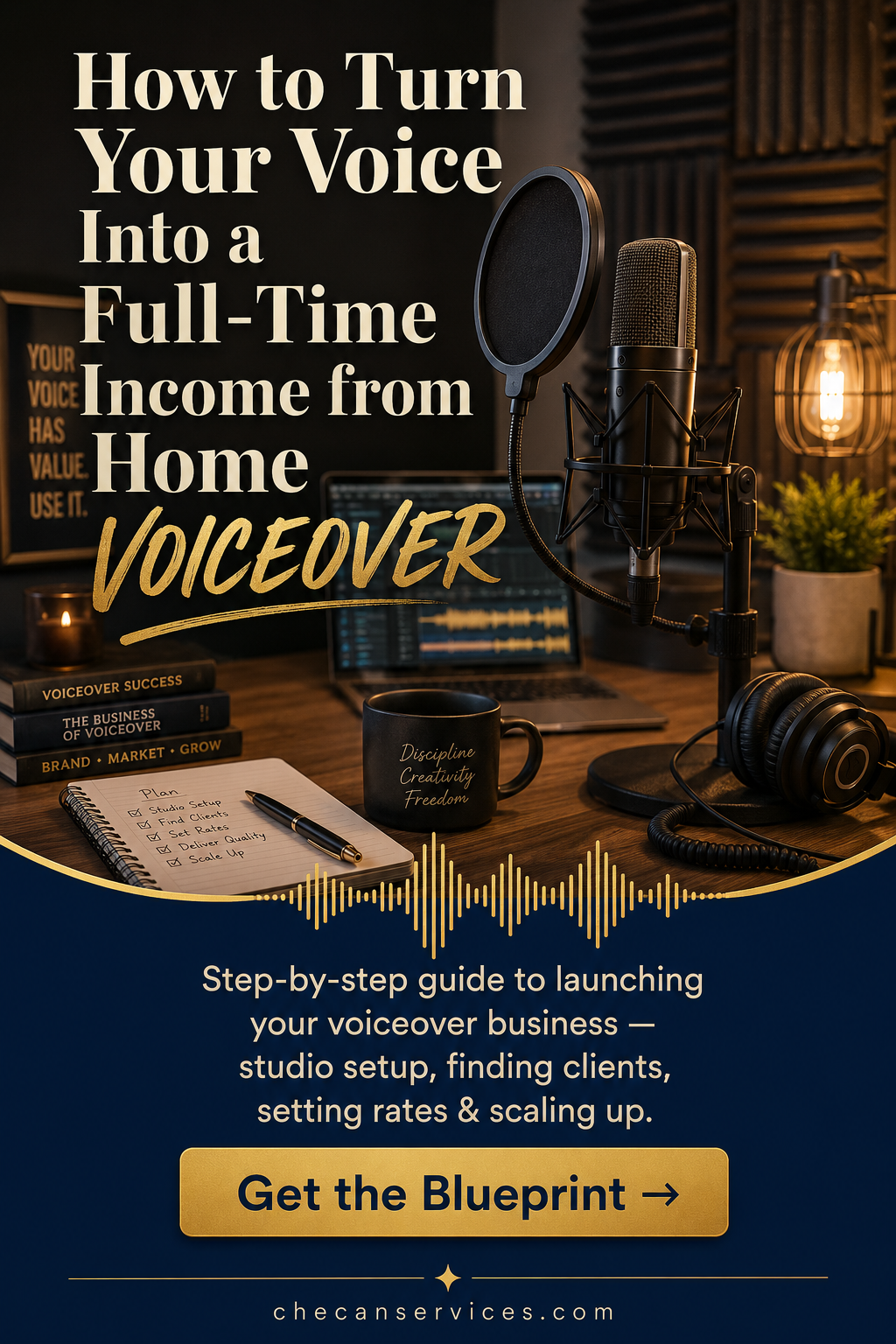 How to Start a Voiceover Business from Home