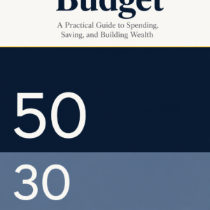 Book cover with three stacked color blocks — deep navy labeled 50, warm slate labeled 30, bright gold labeled 20 — and the title above in near-white space.