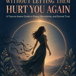 Book cover for You Can Forgive Without Letting Them Hurt You Again by Louise Blount, showing a woman walking toward light within a protective circle.